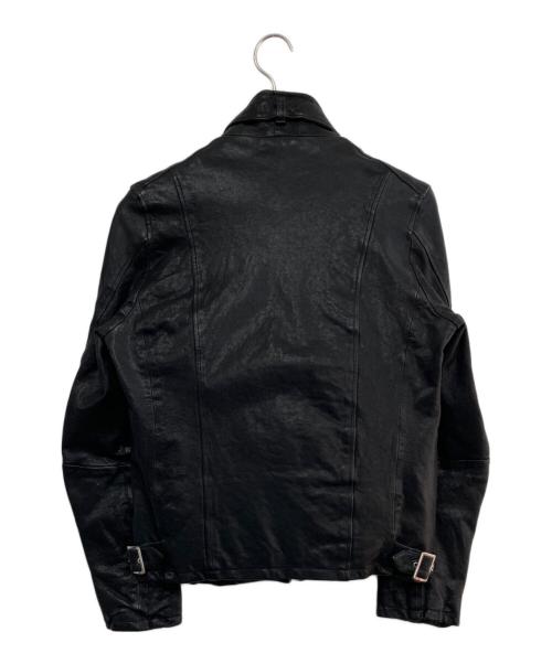 TORNADO MART（トルネードマート）TORNADO MART (トルネードマート) ゴートレザージャケット ブラック サイズ:Ｌの古着・服飾アイテム