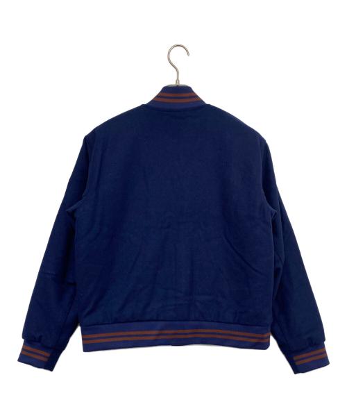 NIKE（ナイキ）NIKE (ナイキ) ブルゾン ネイビー×ブラウン サイズ:Ｍの古着・服飾アイテム