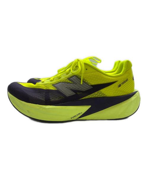 NEW BALANCE（ニューバランス）NEW BALANCE (ニューバランス) FuelCell Rebel v5 イエロー サイズ:27の古着・服飾アイテム