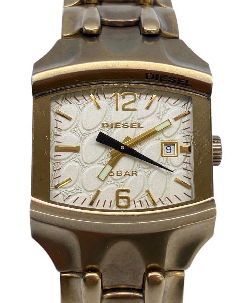 DIESEL（ディーゼル）DIESEL (ディーゼル) 腕時計 ホワイトの古着・服飾アイテム