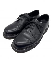 Dr.Martens（ドクターマーチン）の古着「ホワイトステッチ3ホールシューズ」｜ブラック