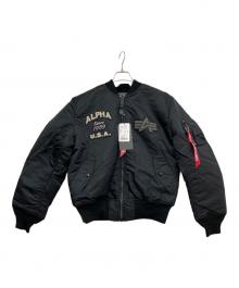 ALPHA INDUSTRIES（アルファインダストリーズ）の古着「MA-1ジャケット」｜ブラック