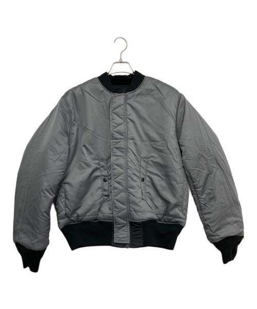 ALPHA INDUSTRIES（アルファインダストリーズ）ALPHA INDUSTRIES (アルファインダストリーズ) MA-1ジャケット ブラック サイズ:M 未使用品の古着・服飾アイテム