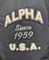 中古・古着 ALPHA INDUSTRIES (アルファインダストリーズ) MA-1ジャケット ブラック サイズ:M 未使用品：13000円