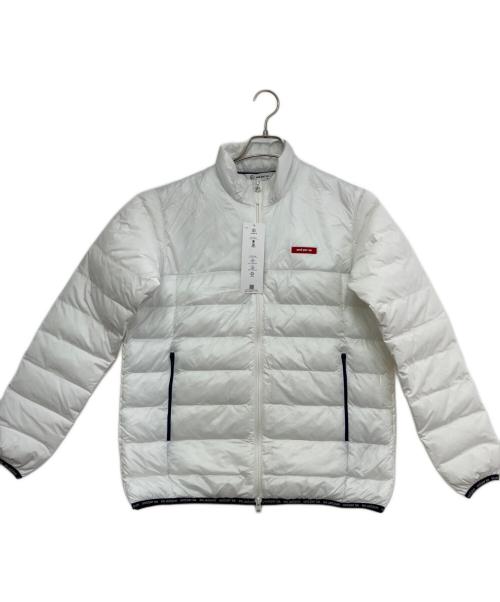 and per se（アンパスィ）and per se (アンパスィ) 中綿ナイロンジャケット ホワイト サイズ:Ｍ 未使用品の古着・服飾アイテム