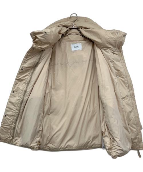 SLOBE IENA（スローブ イエナ）SLOBE IENA (スローブ イエナ) ダウンジャケット ベージュ サイズ:38 未使用品の古着・服飾アイテム