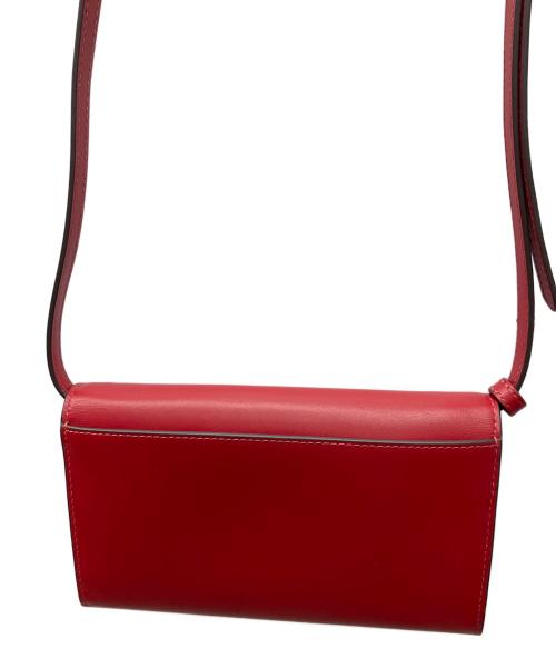 Kate Spade（ケイトスペード）Kate Spade (ケイトスペード) ショルダーバッグ レッドの古着・服飾アイテム