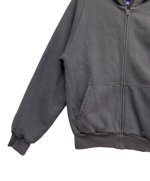 YZY（イージー）YZY (イージー) ジップパーカー グレー サイズ:Ｍの古着・服飾アイテム