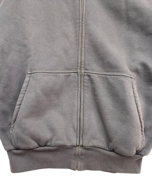 YZY（イージー）YZY (イージー) ジップパーカー グレー サイズ:Ｍの古着・服飾アイテム