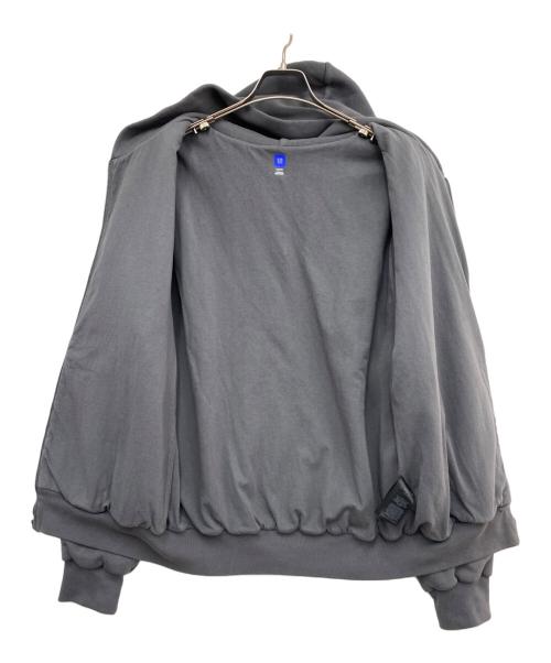 YZY（イージー）YZY (イージー) ジップパーカー グレー サイズ:Ｍの古着・服飾アイテム