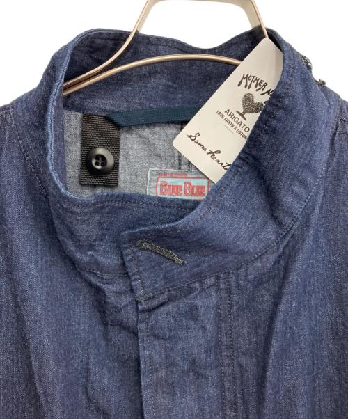 BLUE BLUE（ブルーブルー）BLUE BLUE (ブルーブルー) フィッシュテールコート インディゴ サイズ:XL 未使用品の古着・服飾アイテム