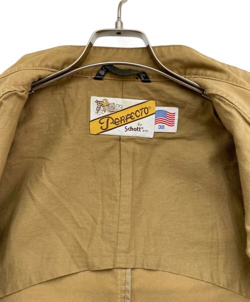 Schott（ショット）Schott (ショット) シングルライダースジャケット ブラウン サイズ:38の古着・服飾アイテム