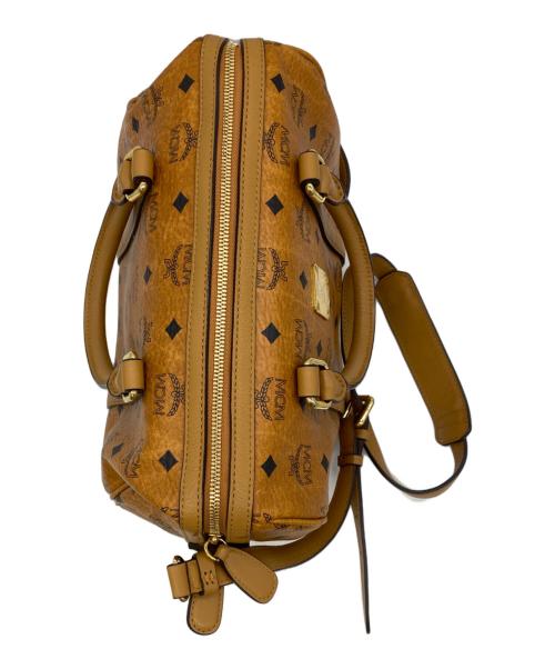 MCM（エムシーエム）MCM (エムシーエム) 2WAYボストンバッグ ブラウンの古着・服飾アイテム