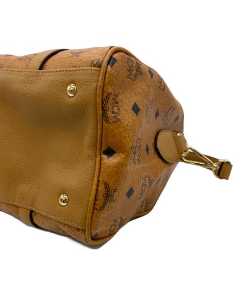 MCM（エムシーエム）MCM (エムシーエム) 2WAYボストンバッグ ブラウンの古着・服飾アイテム