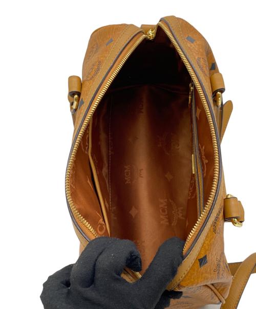 MCM（エムシーエム）MCM (エムシーエム) 2WAYボストンバッグ ブラウンの古着・服飾アイテム