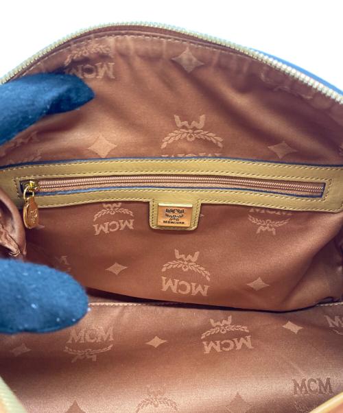 MCM（エムシーエム）MCM (エムシーエム) 2WAYボストンバッグ ブラウンの古着・服飾アイテム