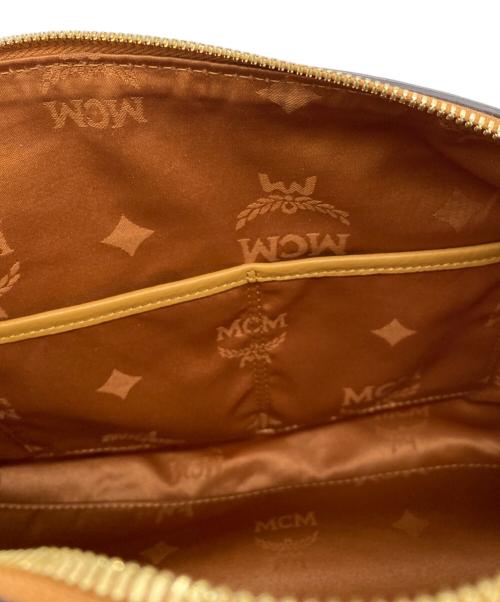 MCM（エムシーエム）MCM (エムシーエム) 2WAYボストンバッグ ブラウンの古着・服飾アイテム
