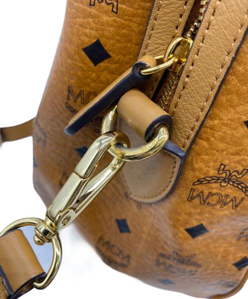 MCM（エムシーエム）MCM (エムシーエム) 2WAYボストンバッグ ブラウンの古着・服飾アイテム