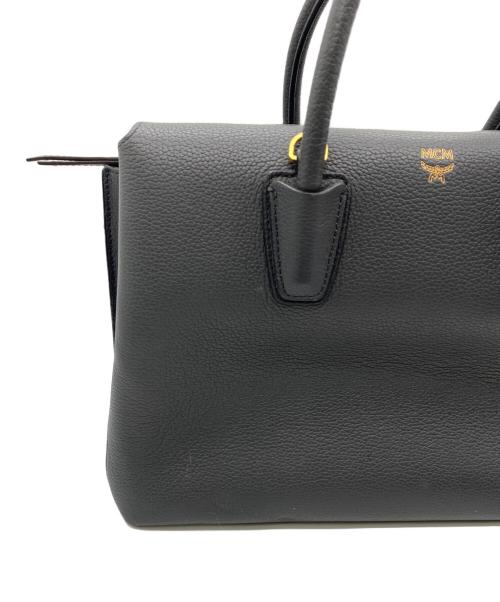 MCM（エムシーエム）MCM (エムシーエム) ハンドバッグ グレーの古着・服飾アイテム