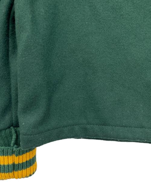 skookum（スクーカム）skookum (スクーカム) スタジャン グリーン サイズ:34の古着・服飾アイテム