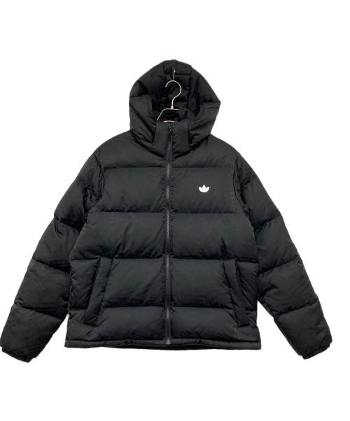 adidas Originals（アディダスオリジナル）adidas originals (アディダスオリジナル) ダウンジャケット ブラック サイズ:Lの古着・服飾アイテム