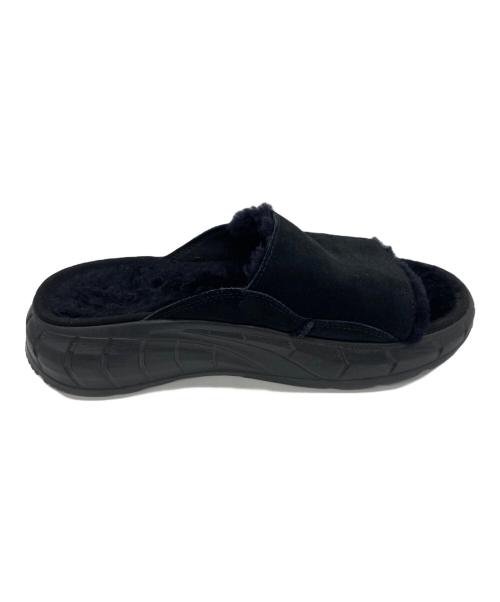 UGG（アグ）UGG (アグ) ボアサンダル ブラック サイズ:26㎝の古着・服飾アイテム