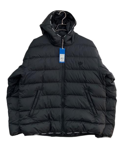 adidas Originals（アディダスオリジナル）adidas Originals (アディダスオリジナル) リバーシブルダウンジャケット ブラック サイズ:2XL 未使用品の古着・服飾アイテム