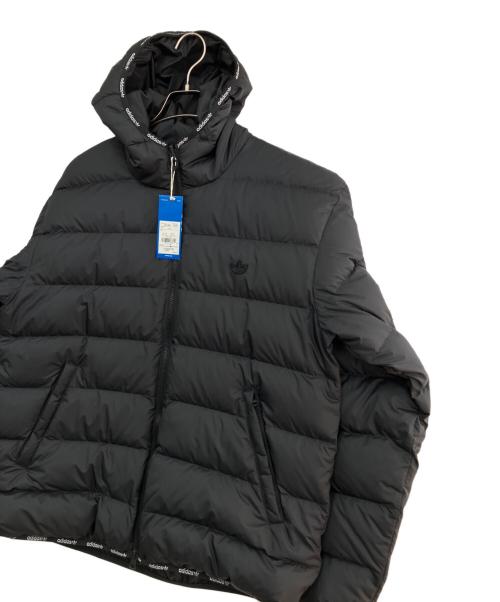 adidas Originals（アディダスオリジナル）adidas Originals (アディダスオリジナル) リバーシブルダウンジャケット ブラック サイズ:2XL 未使用品の古着・服飾アイテム
