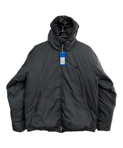 adidas Originals（アディダスオリジナル）adidas Originals (アディダスオリジナル) リバーシブルダウンジャケット ブラック サイズ:2XL 未使用品の古着・服飾アイテム