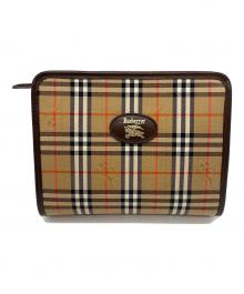 Burberry's（バーバリー）の古着「クラッチバッグ」｜ブラック