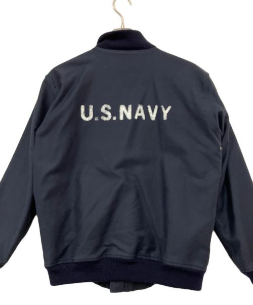 HOUSTON（ヒューストン）HOUSTON (ヒューストン) N-1デッキジャケット ネイビー サイズ:40の古着・服飾アイテム