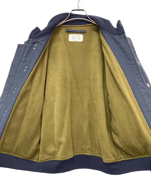 HOUSTON（ヒューストン）HOUSTON (ヒューストン) N-1デッキジャケット ネイビー サイズ:40の古着・服飾アイテム