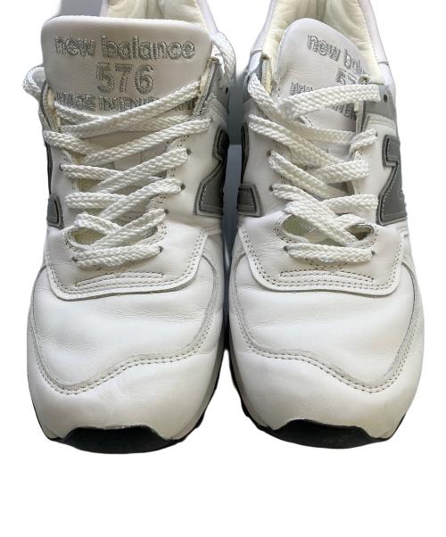 NEW BALANCE（ニューバランス）NEW BALANCE (ニューバランス) ローカットスニーカー ホワイト サイズ:UK7 1/2の古着・服飾アイテム