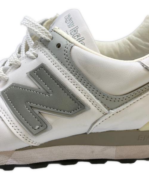 NEW BALANCE（ニューバランス）NEW BALANCE (ニューバランス) ローカットスニーカー ホワイト サイズ:UK7 1/2の古着・服飾アイテム