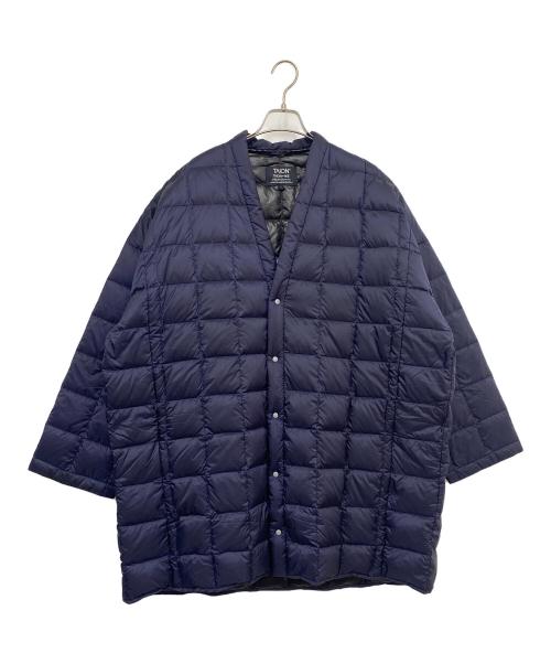 TAION（タイオン）TAION (タイオン) ダウンジャケット ネイビー サイズ:Ｍの古着・服飾アイテム