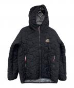 CHUMSチャムス）の古着「ブービーステッチパデッドフーディー」｜ブラック