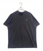 MONCLERモンクレール）の古着「半袖カットソー」｜ブラック