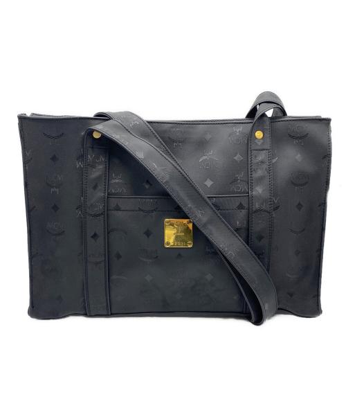 MCM（エムシーエム）MCM (エムシーエム) トートバッグ ブラックの古着・服飾アイテム