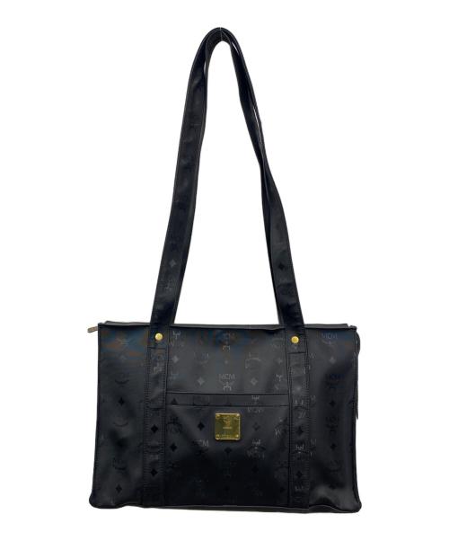 MCM（エムシーエム）MCM (エムシーエム) トートバッグ ブラックの古着・服飾アイテム