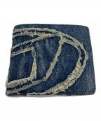 DIESELディーゼル）の古着「2つ折り財布」｜ブルー