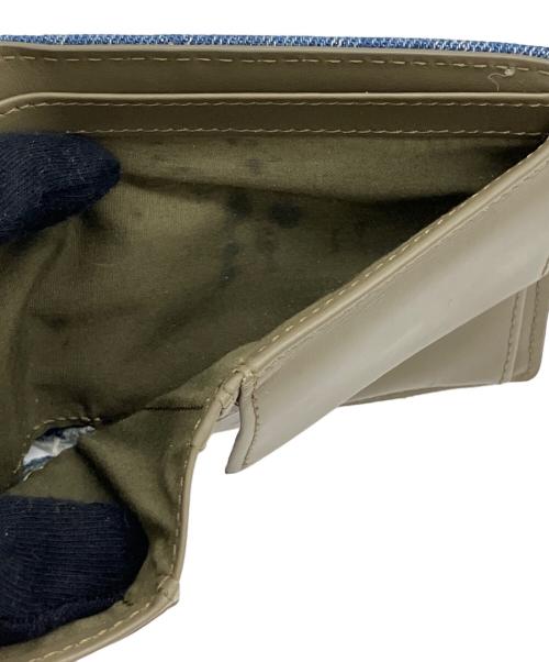 DIESEL（ディーゼル）DIESEL (ディーゼル) 2つ折り財布 ブルーの古着・服飾アイテム