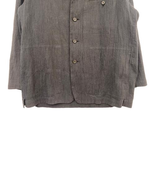 ISSEY MIYAKE（イッセイミヤケ）ISSEY MIYAKE (イッセイミヤケ) シャツジャケット ブラック サイズ:2の古着・服飾アイテム