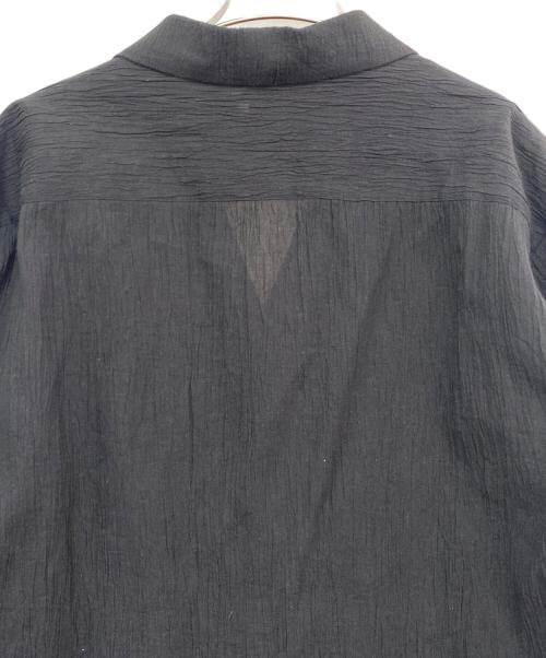 ISSEY MIYAKE（イッセイミヤケ）ISSEY MIYAKE (イッセイミヤケ) シャツジャケット ブラック サイズ:2の古着・服飾アイテム