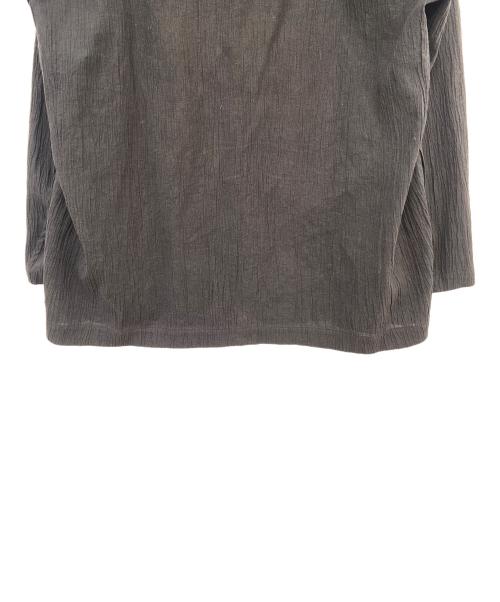 ISSEY MIYAKE（イッセイミヤケ）ISSEY MIYAKE (イッセイミヤケ) シャツジャケット ブラック サイズ:2の古着・服飾アイテム