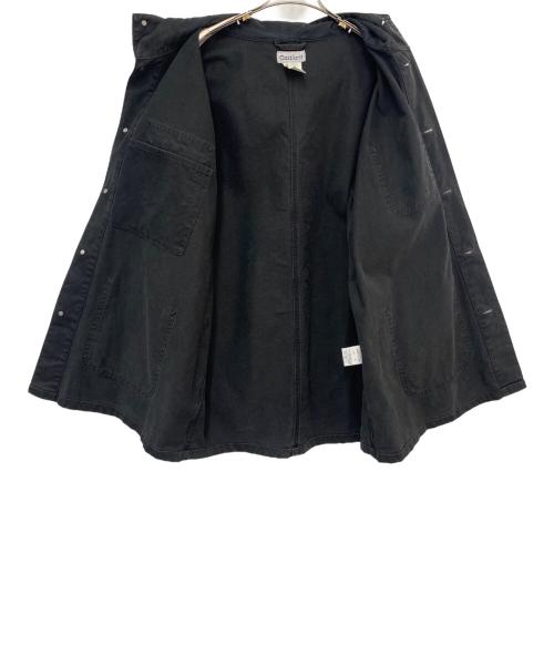 CarHartt（カーハート）CarHartt (カーハート) デニムカバーオール ブラック サイズ:XLの古着・服飾アイテム