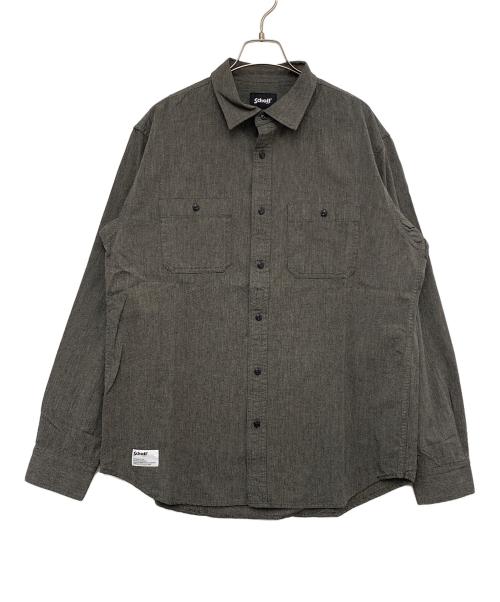 Schott（ショット）Schott (ショット) 長袖シャツ グレー サイズ:XL 未使用品の古着・服飾アイテム