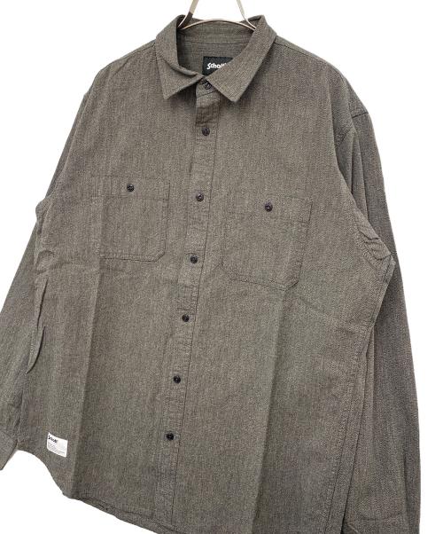 Schott（ショット）Schott (ショット) 長袖シャツ グレー サイズ:XL 未使用品の古着・服飾アイテム