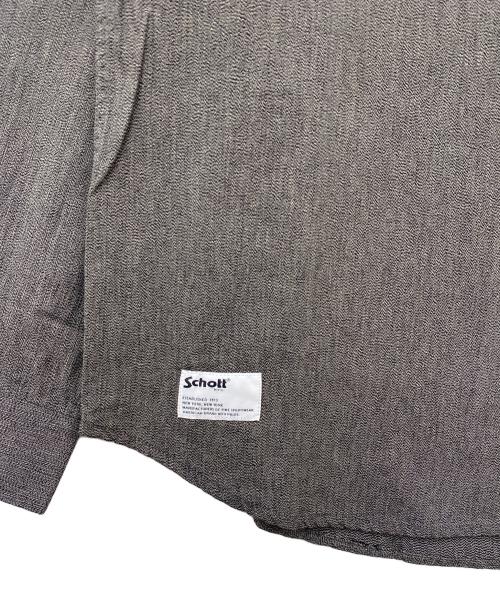 Schott（ショット）Schott (ショット) 長袖シャツ グレー サイズ:XL 未使用品の古着・服飾アイテム