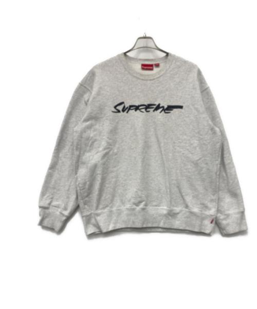 SUPREME（シュプリーム）SUPREME (シュプリーム) クルーネックスウェット ライトグレー サイズ:Lの古着・服飾アイテム