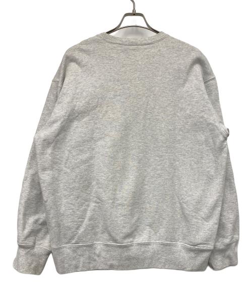 SUPREME（シュプリーム）SUPREME (シュプリーム) クルーネックスウェット ライトグレー サイズ:Lの古着・服飾アイテム
